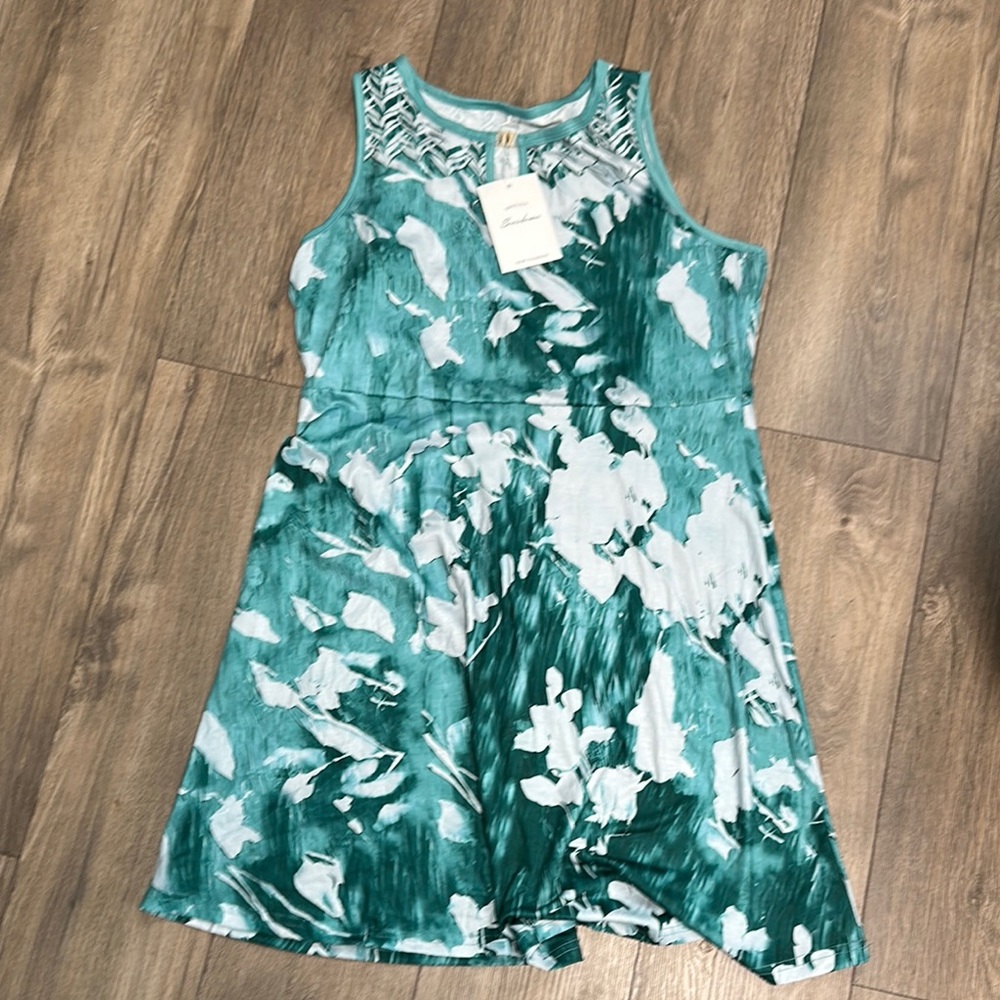Kids Sleeveless Green Dress